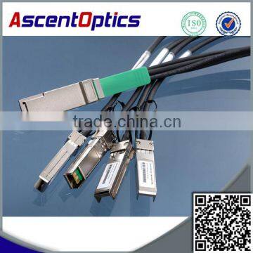 Extreme compatible 40G QSFP to 4 x SFP+ copper cable 5m DAC cable