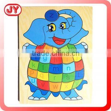 Cute design puzzle wooden toy for children