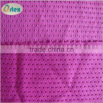 Ortex fashion polyester spandex mesh fabric