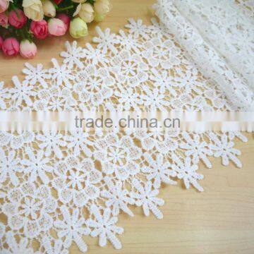 wholesale high qulity 100% cotton polish tulle lace for bridal dress