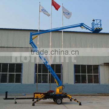 16M Boom lift truck vehicle mounted boom lift genie boom lift with CE