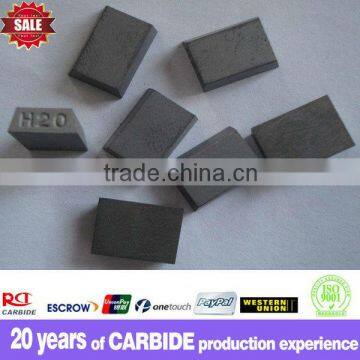 H20 type tungsten carbide ss10 tips brazed tips for stone cutting