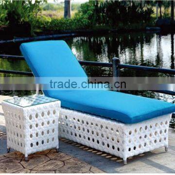 All Weather Outdoor Wicker Rattan Beach Chair photo-4