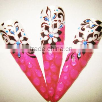 Top quality color 3D sculpture UV gel for nail art design