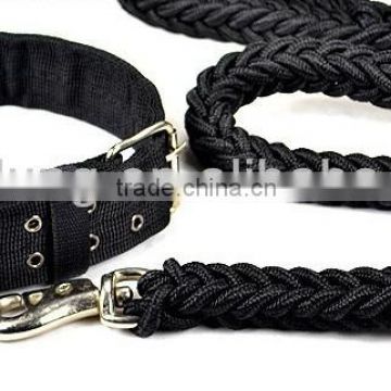 Braid Collars, Weaving Large Dog Leashes X/XL Size 1/3