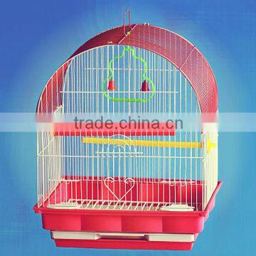 Foldable decorative steel wire mesh metal bird house bird cage                        
                                                Quality Choice