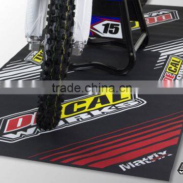 Heavy duty large garage motorcycle mat floor protector