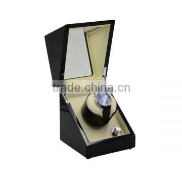Glossy Wooden Watch Winder, Automatic Watch Winder, Single Watch Winder Box photo-2