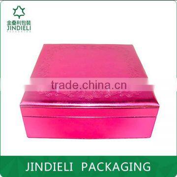 Beauty Women Leather Cosmetic Gift Set Box photo-2