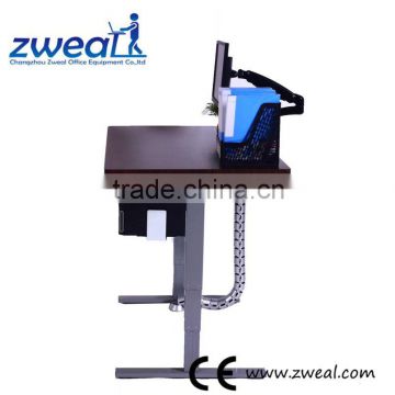 height adjustable by manual rocker without electri factory wholesale