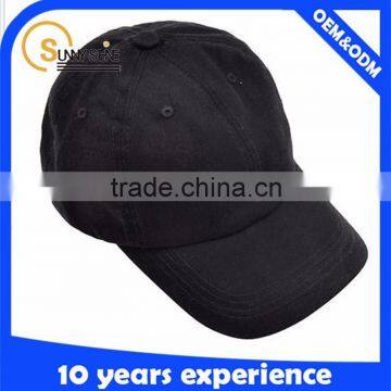Custom Plain Blank Cotton 6 Panel Baseball Cap photo-3