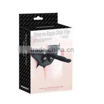 8 Inch Strap on Penis Vibrator Popular Adultproduct for Women photo-2