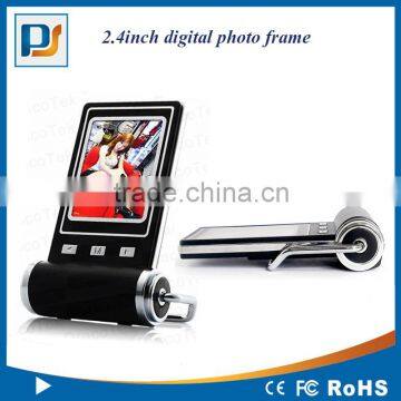 Promotion & High quality 2.4 inch mini digital photo frame with factory price