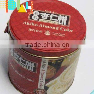 gift round tin box/ biscuit tin box/ cookies tin box