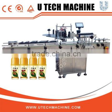 Auto Self-stick Adhisive Round Bottle Labeling Machine