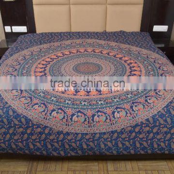 Urban Mandala Duvet Cover Bedding Indian Elephant Blanket Cover Throw