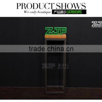 ZJF Portable classical table display tea cup chair