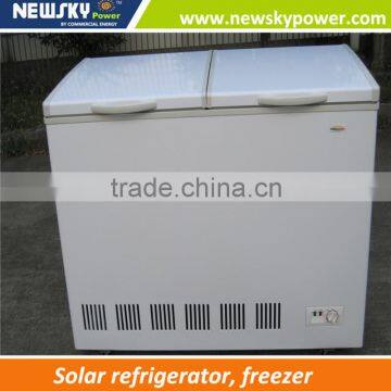 DC refrigerator commercial freezer solar freezer