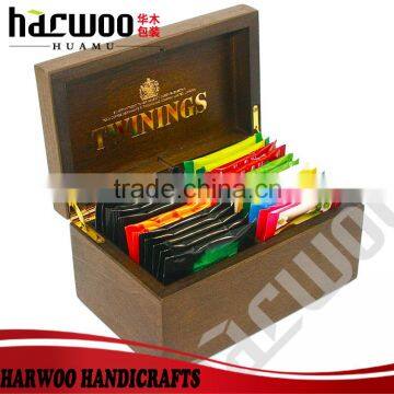 paulownia wood tea box,tea box with compartments,all kinds of tea boxes