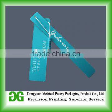 grey cardboard paper hang tag printing