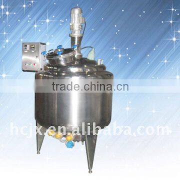 Jacketed mixing vessel