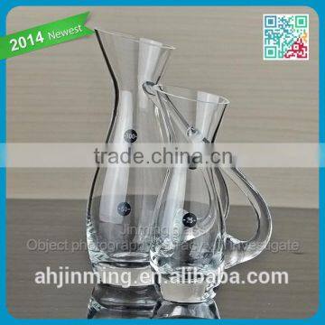 lead free crystal small wine decanter wholesale