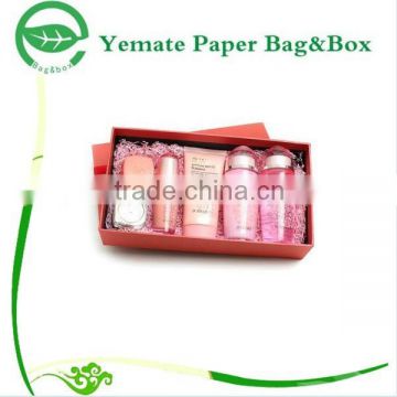 new arrival cosmetic gift set cardboard sliding gift box with bottom tray and sleeve