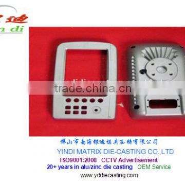 Control box Die Casting zinc control Panel cover body parts