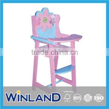 Baby Doll Wooden Antique Design High Chair