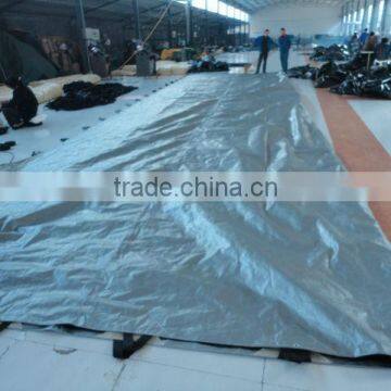 Rainproof/Windproof PE Hay Tarps,23ftx48ft Hay Tarp