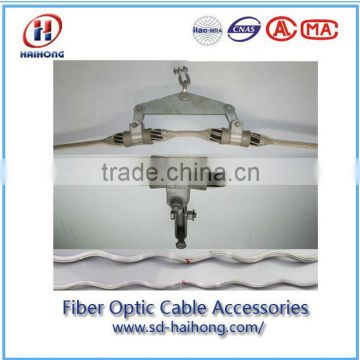 The doublesuspension clamp for adss/opgw cable