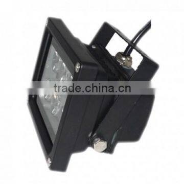 LED Flood Light 6W Yellow IP66 Black AC85-265V Outdoor Led Flood Lamp photo-2