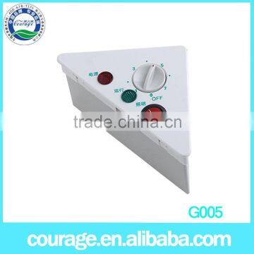 G005 fridge freezer parts single/double Temperature single switch triangle control panel