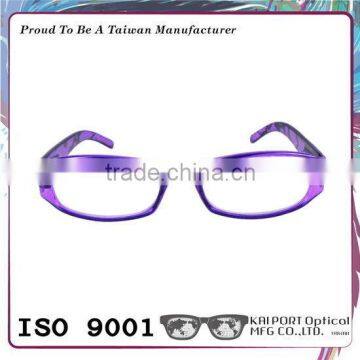 Lace Pattern Transfer and Crystal Coating Optical Frames photo-2