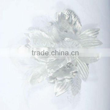 fashion silk flower brooches