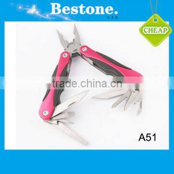 2CR Stainless steel multi tool plier with aluminum handle