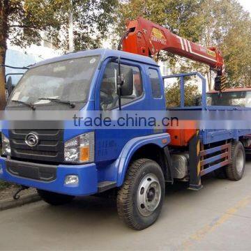 NEW LHD/RHD FOTON Forland crane truck 4tons for sale