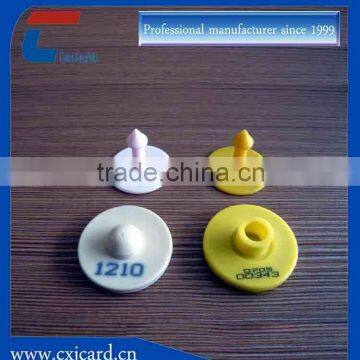 Veterinary unfading livestock rfid ear tag