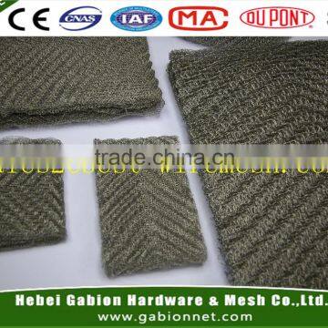 air-liquid filter mesh/gas and liquid filter wire mesh/Knitted wire mesh filter element