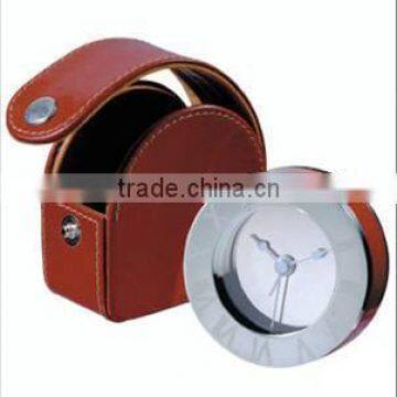 alarm clock with red cover