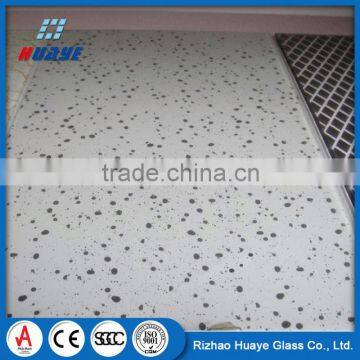 Rich experience Customized Low price clear laminated ceramic frit glass