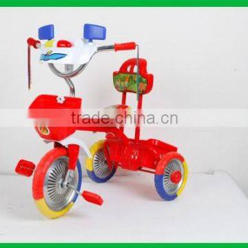 Children Colorful bicycles, small bright color tricycle