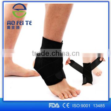 Adjustable neoprene Ankle Support Strap Wrap Compression Brace One Size for Gym