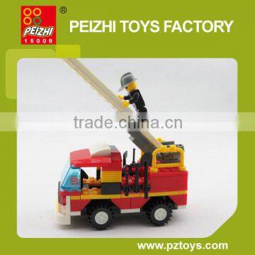 PEIZHI Fire House Series DIY Educational Plastic Toys Building Blocks
