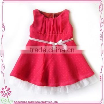 Wholesale 18 Inch Baby Red Doll Dress Summer Style