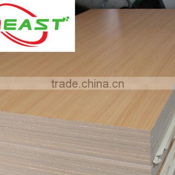 melamine faced MDF board teak/sapeli/oak