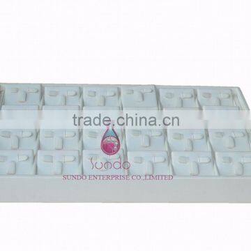 white decorative jewelry wooden tray custom