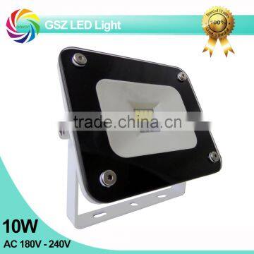 IP65 10W CRI 80 super thin dustproof led outdoor flood light