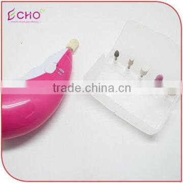 5 in 1 Mini Battery Operated Pink Mouse Shape Pedicure Manicure Kit photo-5