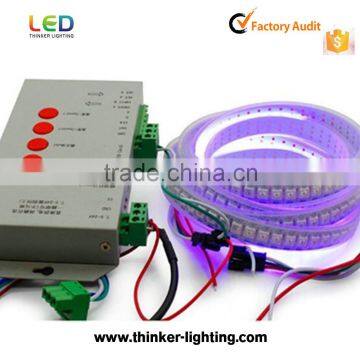 Alibaba Trade Assurance waterproof IP65 5v ws2812b led strip 72leds per meter